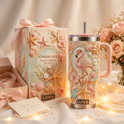 💕 Personalized Summer Love Tumbler – A Sweet Gift Made Just for You