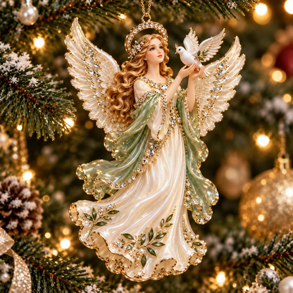 ✨ Angel Christmas Ornament Collection