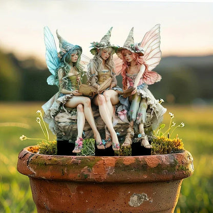 Bohemian Fairy Flower Pot Decoration