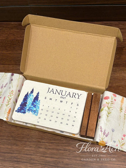 🎁Early Holiday Sale 50% OFF🌱Eco-Friendly Plantable “Timeless” Seed Calendar 2027