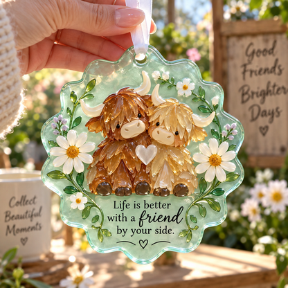Friendship Garden Keepsake Ornament 🌸💕