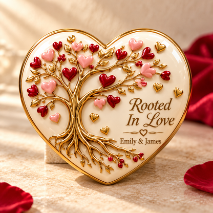❤️ Personalized Heart Keepsake – Your Names, Your Forever