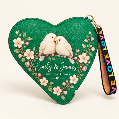 Personalized Heart Coin Purse 💖 A Little Heart, Just for Her