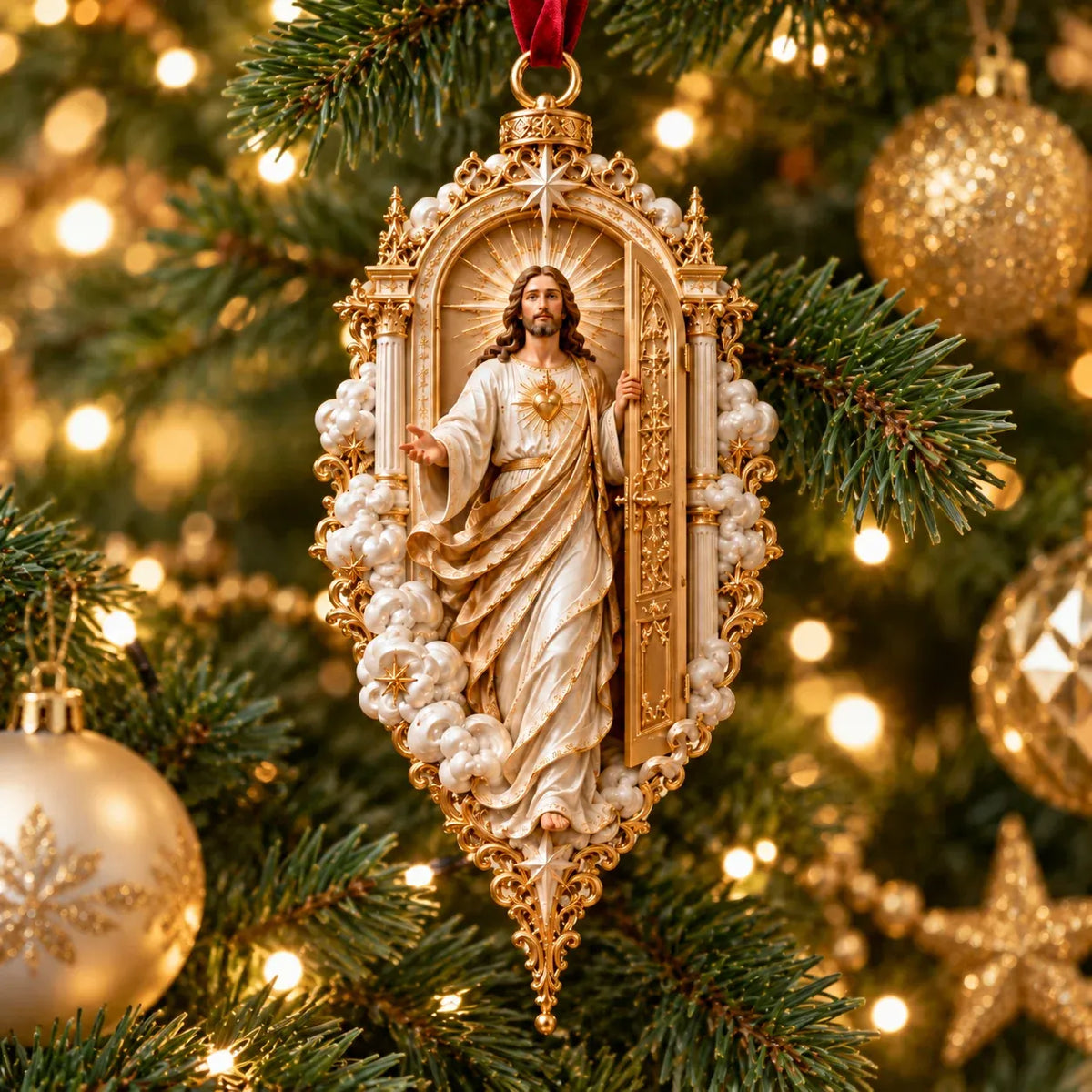 ⏳ Last Day 49% OFF – ✝️ Sacred Christmas Ornament Collection | 9 Faith-Inspired Designs with Sculptural Detail for Trees & Meaningful Gifts 🎄
