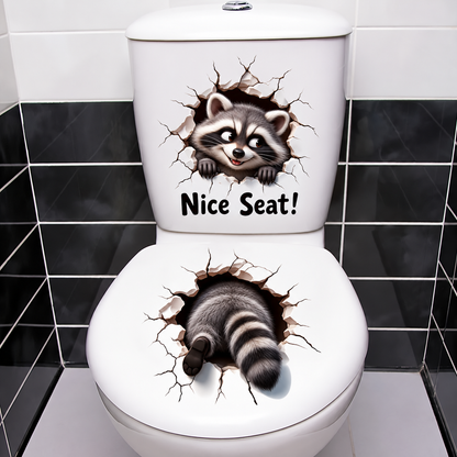 😂 Bathroom Buddies™ – Funny 3D Illusion Toilet Sticker Set