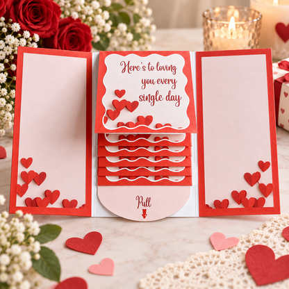 ⏰LAST DAY 50% OFF - 2026 New🎅🎁 Waterfall Christmas Gift Card Booklet 💳✨