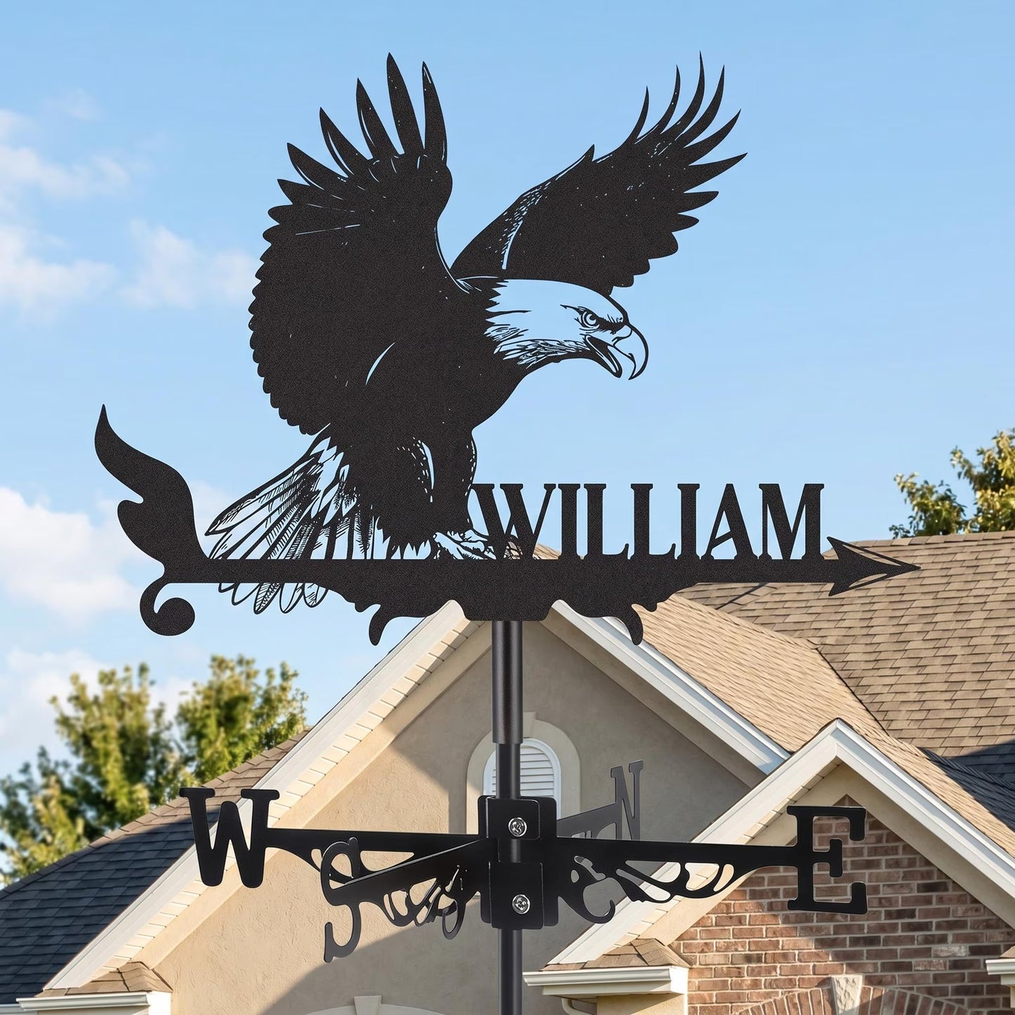 Personalized Outdoor Metal Weather Vane