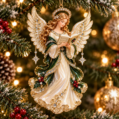 ✨ Angel Christmas Ornament Collection