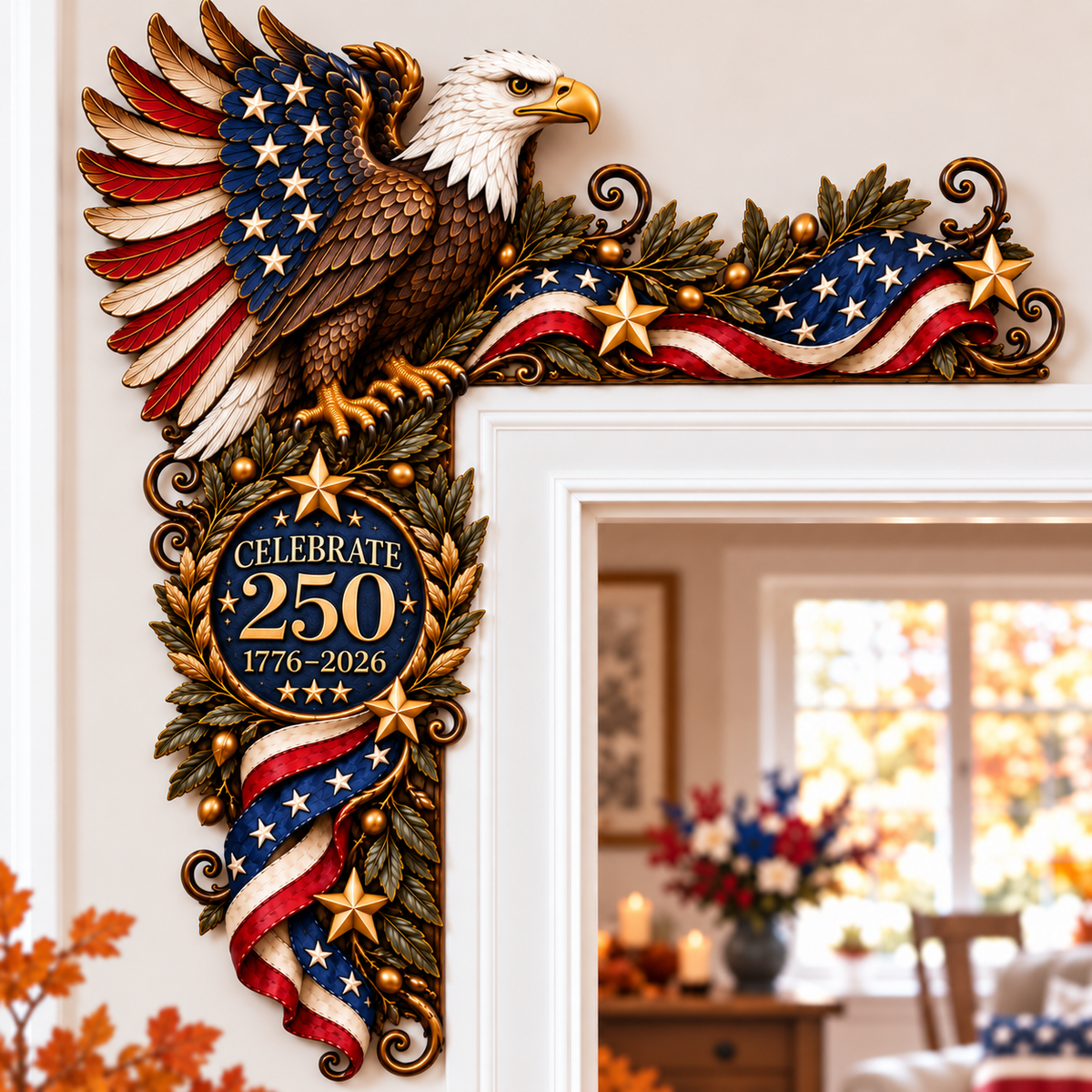 ✨Bird Door Corner Decoration – Seasonal Door Frame Topper Wall Accent