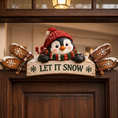6 Styles Door Topper Collection ❄️🎿 | Rustic Winter Mountain Cabin Door Frame Decor