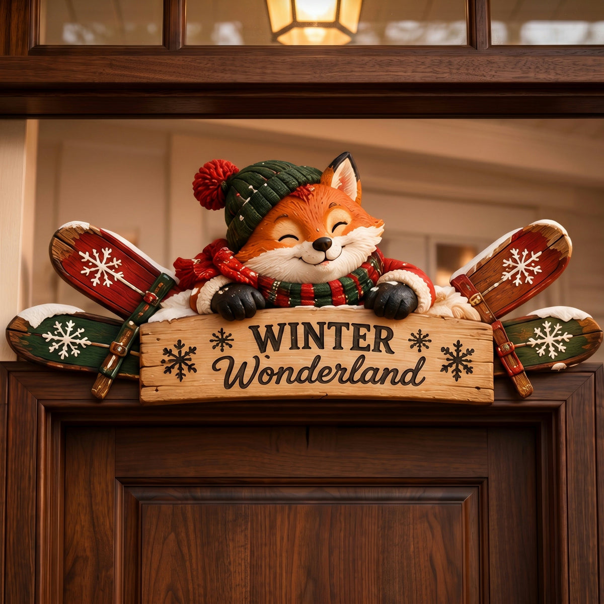 6 Styles Door Topper Collection ❄️🎿 | Rustic Winter Mountain Cabin Door Frame Decor
