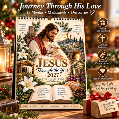 ✝️ Jesus Through the Year 2027 Calendar
