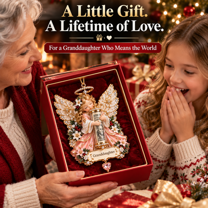 🎄 Christmas Angel Cash Holder Ornament