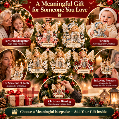 🎄 Christmas Angel Cash Holder Ornament
