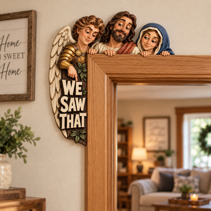 👀 WE SAW THAT Christian Door Frame Decor