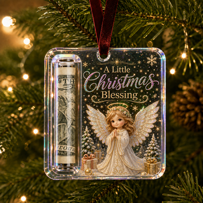 🔥LAST DAY 49% OFF - 🎄Christmas Cash Gift Ornament- Make Cash Feel Like A Real Christmas Gift💵