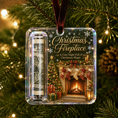 🔥LAST DAY 49% OFF - 🎄Christmas Cash Gift Ornament- Make Cash Feel Like A Real Christmas Gift💵