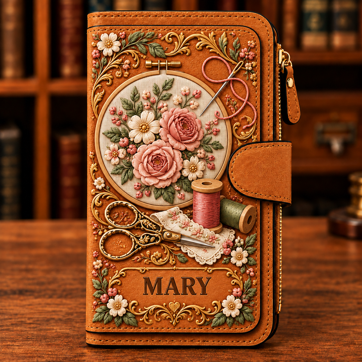 Made for Her Creative Soul 🧵 Personalized Sewing, Knitting & Quilting Wallet