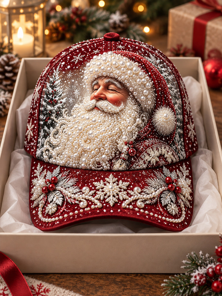 Christmas Art Vintage Casual Baseball Cap
