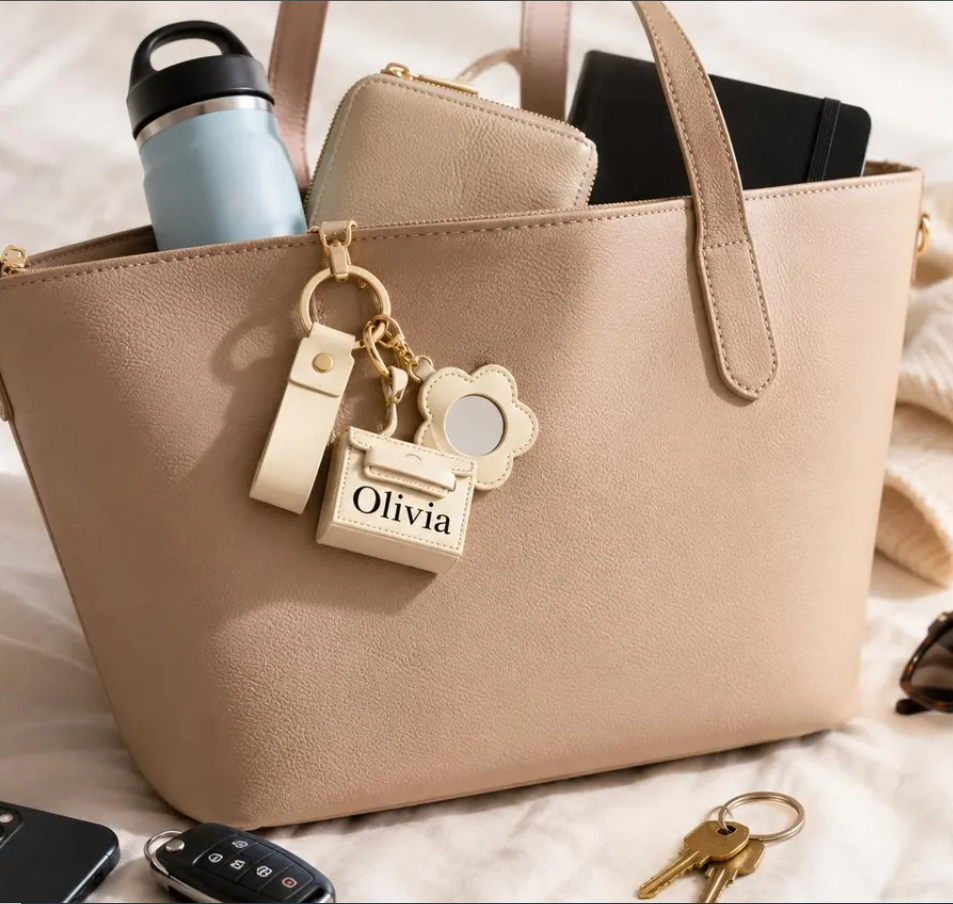 👜 Personalized Mini Bag AirPods Case – Cute, Stylish & Made Just for You