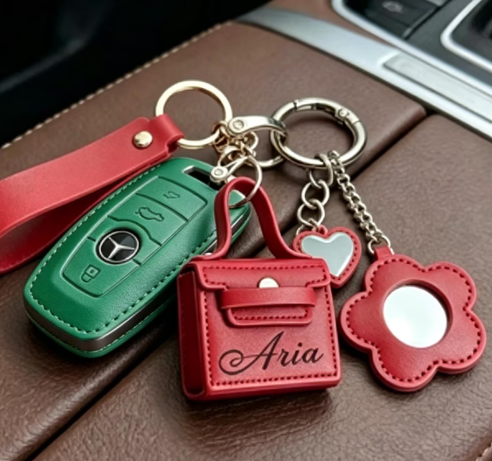 👜 Personalized Mini Bag AirPods Case – Cute, Stylish & Made Just for You