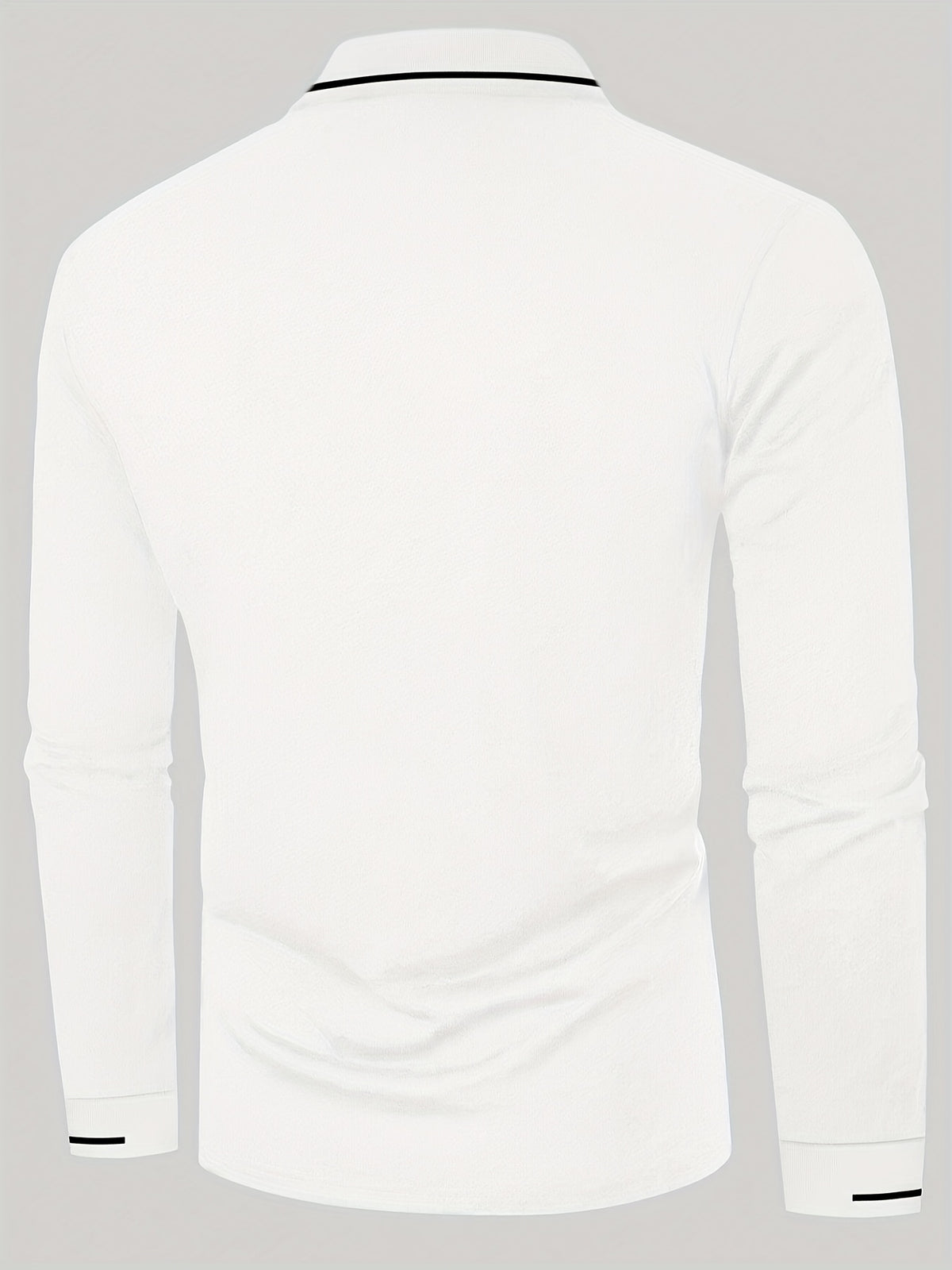 Personalized Santa Christmas Polo Shirt - Custom Name Men’s Long Sleeve Holiday Shirt 🎅🎄