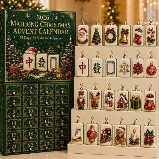 2026 Mahjong Christmas Advent Calendar