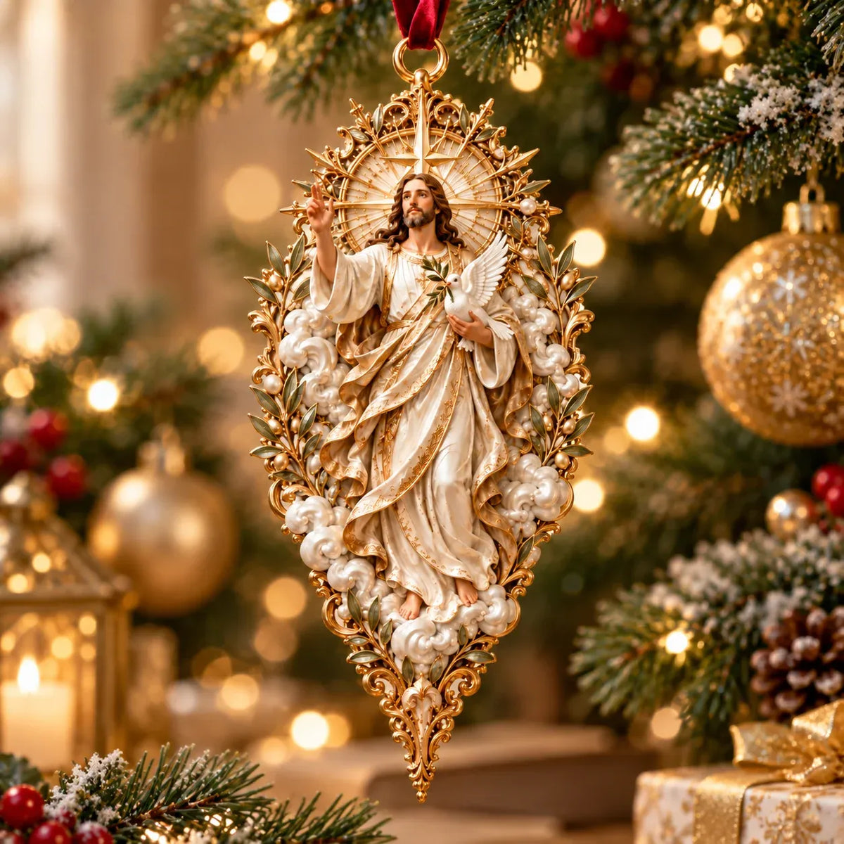 ⏳ Last Day 49% OFF – ✝️ Sacred Christmas Ornament Collection | 9 Faith-Inspired Designs with Sculptural Detail for Trees & Meaningful Gifts 🎄