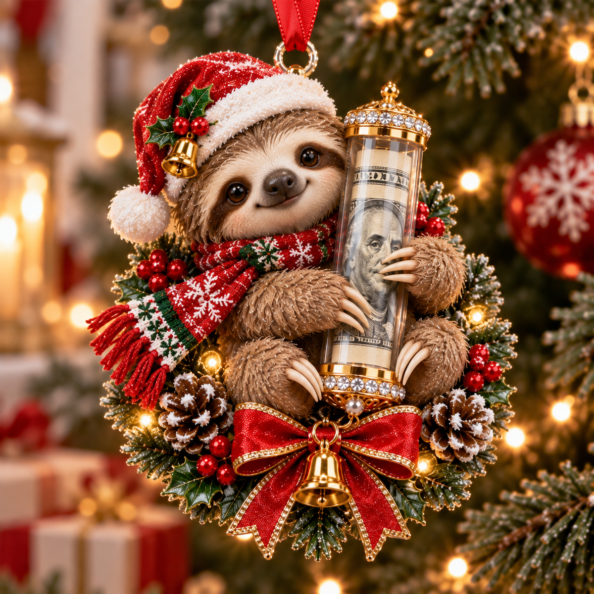 Christmas Cash Gift Ornament, A Fun Way to Give Money This Christmas 🎄💵