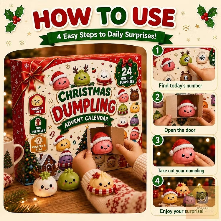 Christmas Dumpling Advent Calendar