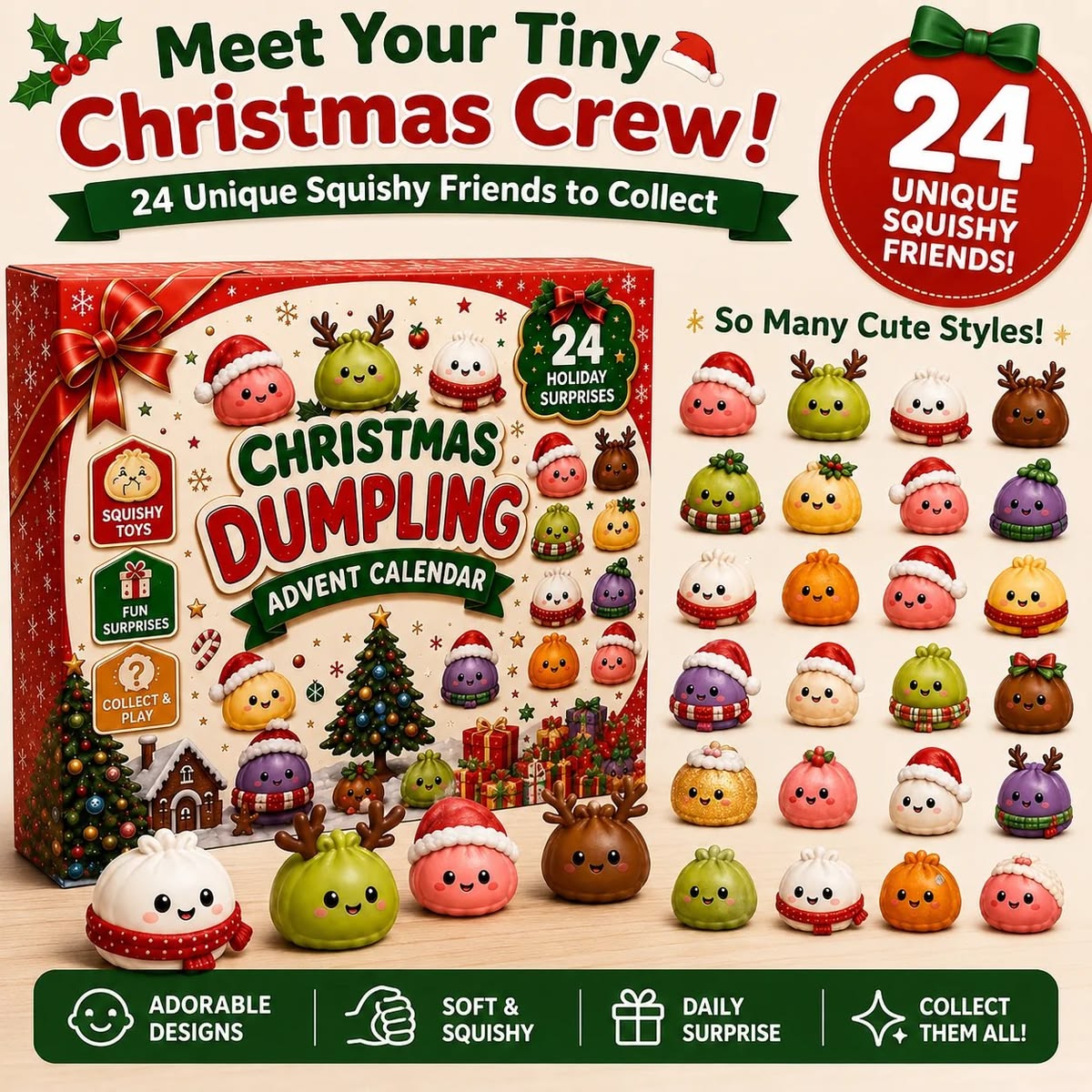 Christmas Dumpling Advent Calendar