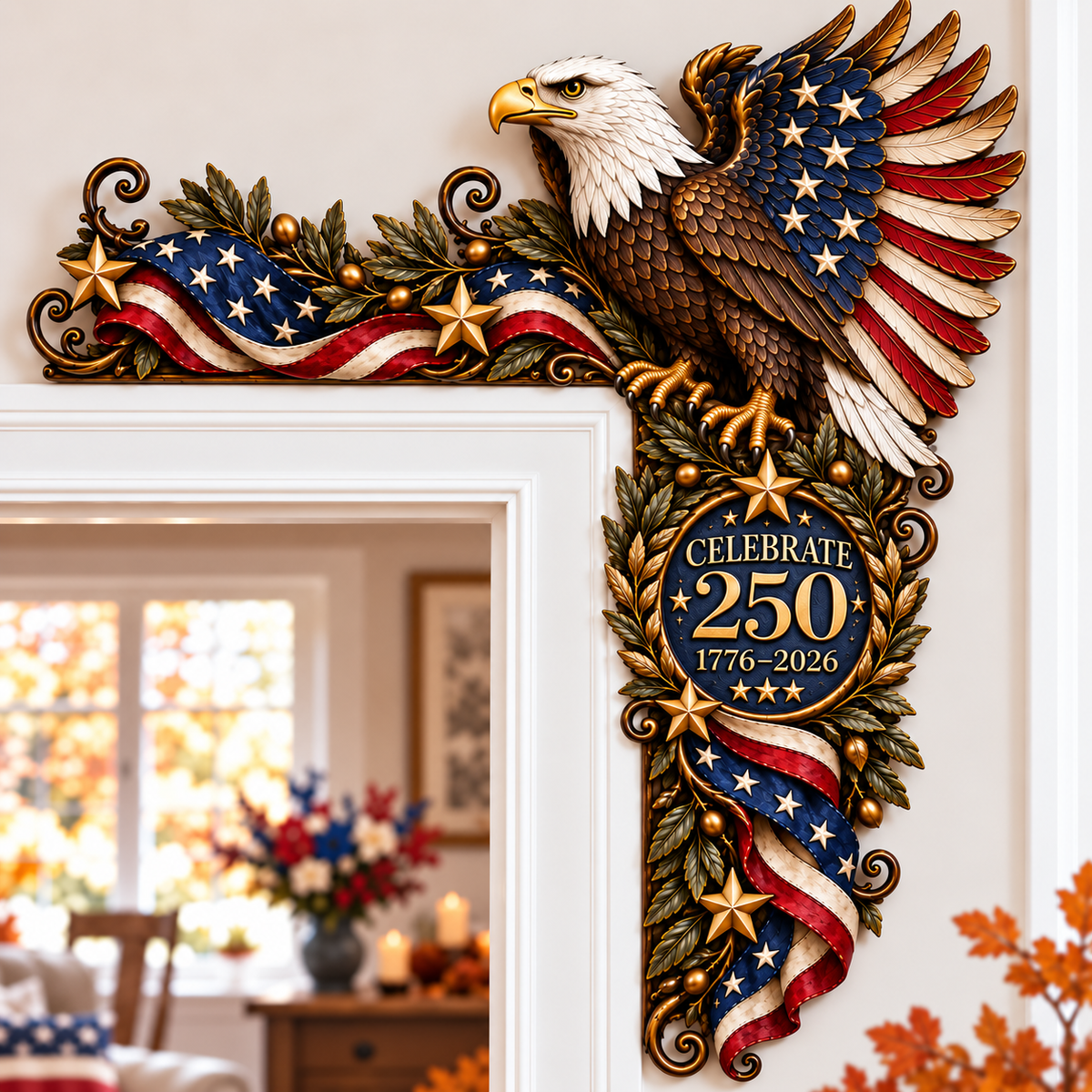 ✨Bird Door Corner Decoration – Seasonal Door Frame Topper Wall Accent