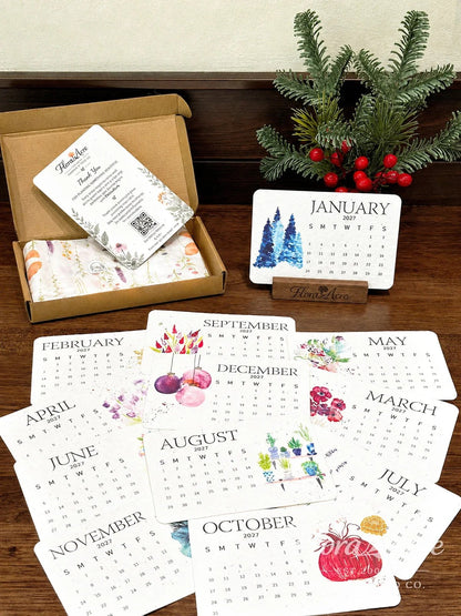 🎁Early Holiday Sale 50% OFF🌱Eco-Friendly Plantable “Timeless” Seed Calendar 2027