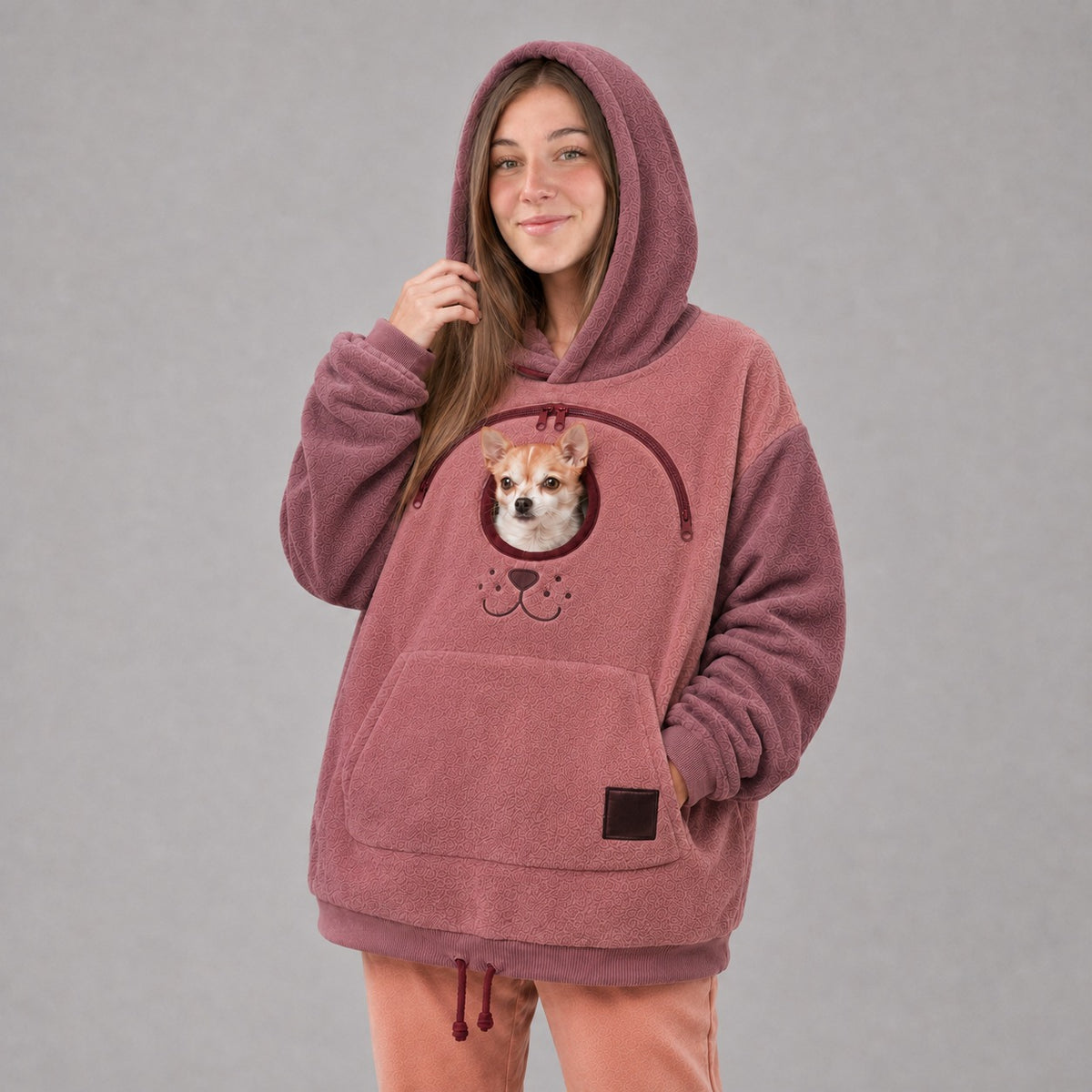 Dog Tote Carier Hoodie🐶🐾