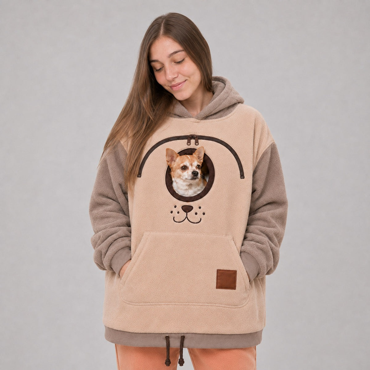 Dog Tote Carier Hoodie🐶🐾