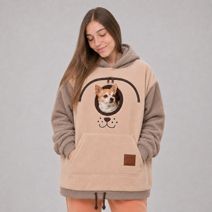 Dog Tote Carier Hoodie🐶🐾