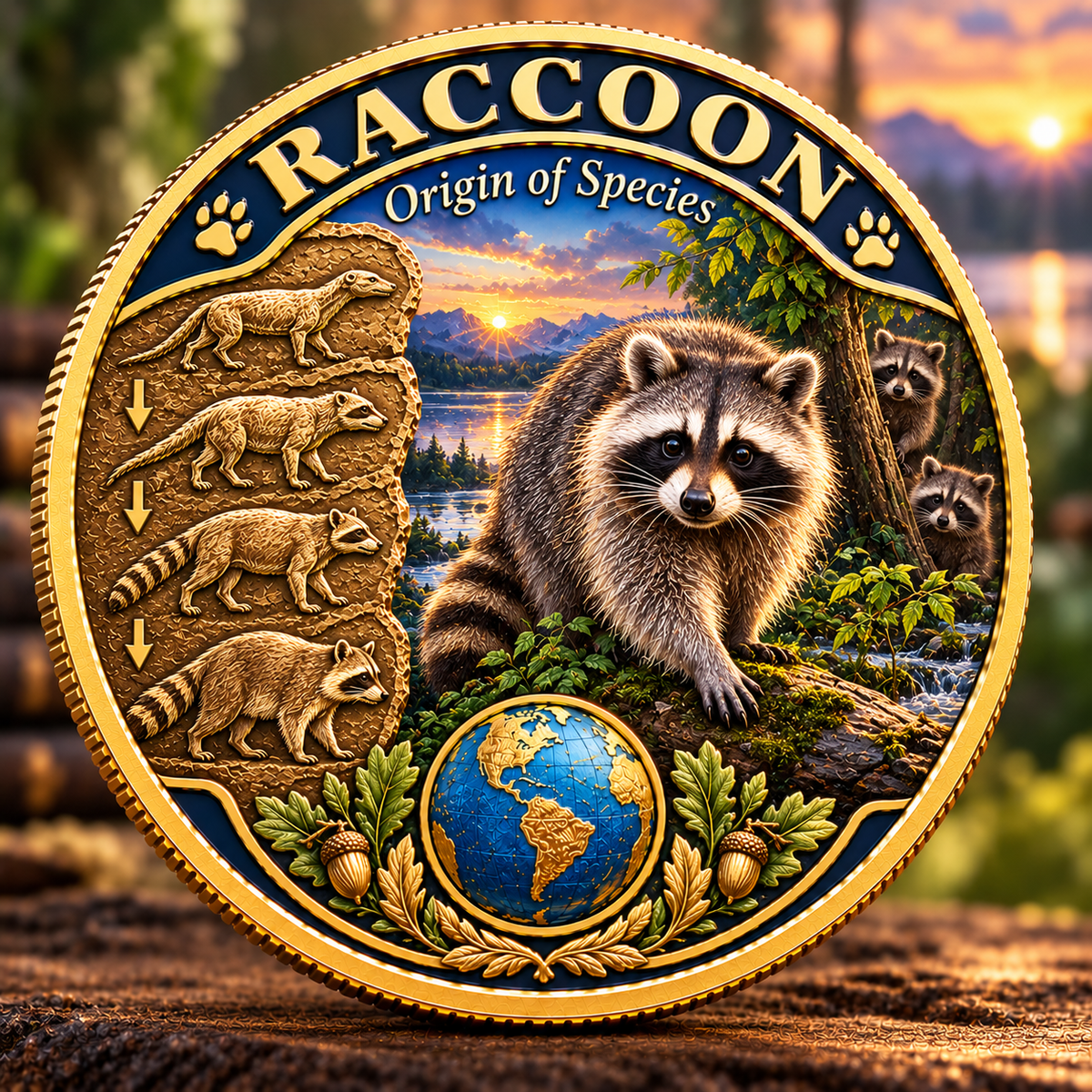 Origin of Species Commemorative Coin – Collectible Gift For Nature Lovers