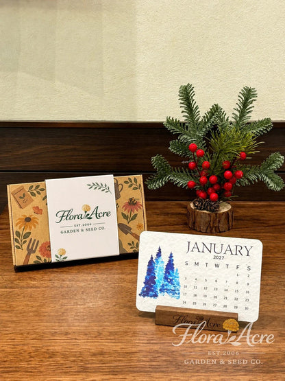 🎁Early Holiday Sale 50% OFF🌱Eco-Friendly Plantable “Timeless” Seed Calendar 2027