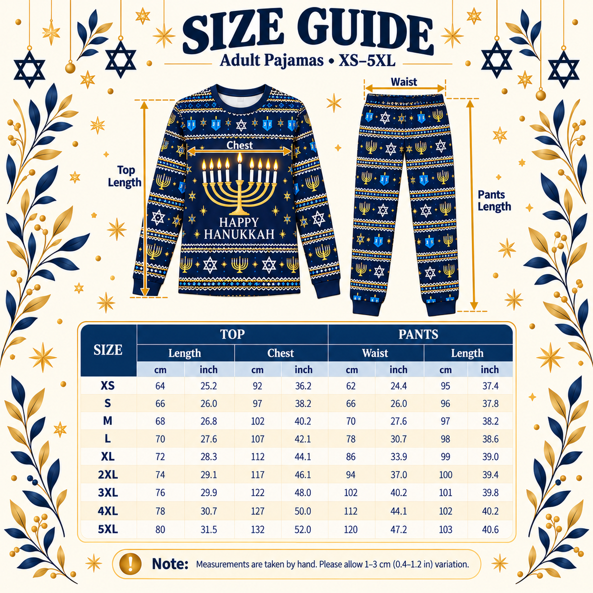 Matching Family Hanukkah Pajamas – Mommy, Daddy & Me 🕎