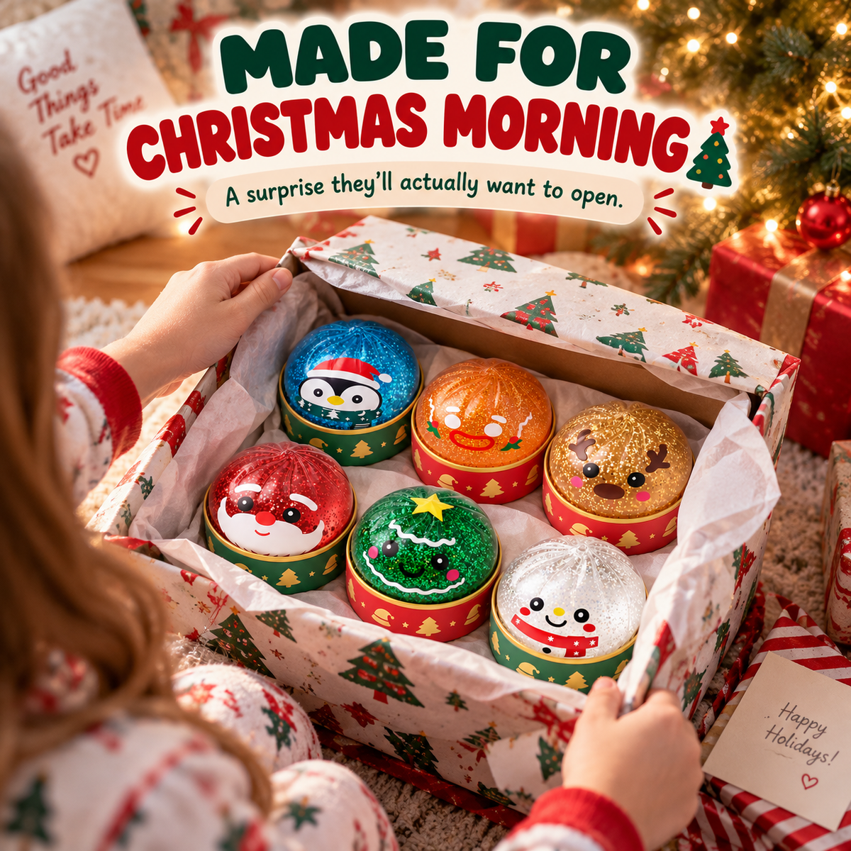 Christmas Mystery Squishies 🎁 6 Mystery Squishies Per Set