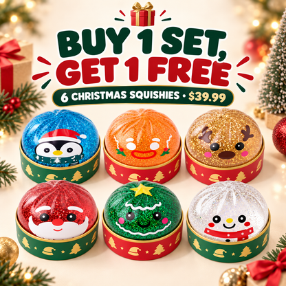 Christmas Mystery Squishies 🎁 6 Mystery Squishies Per Set
