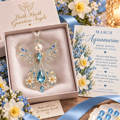👼 Birth Month Guardian Angel | 12 Birthstone-Inspired Keepsakes for Meaningful Gifts ✨