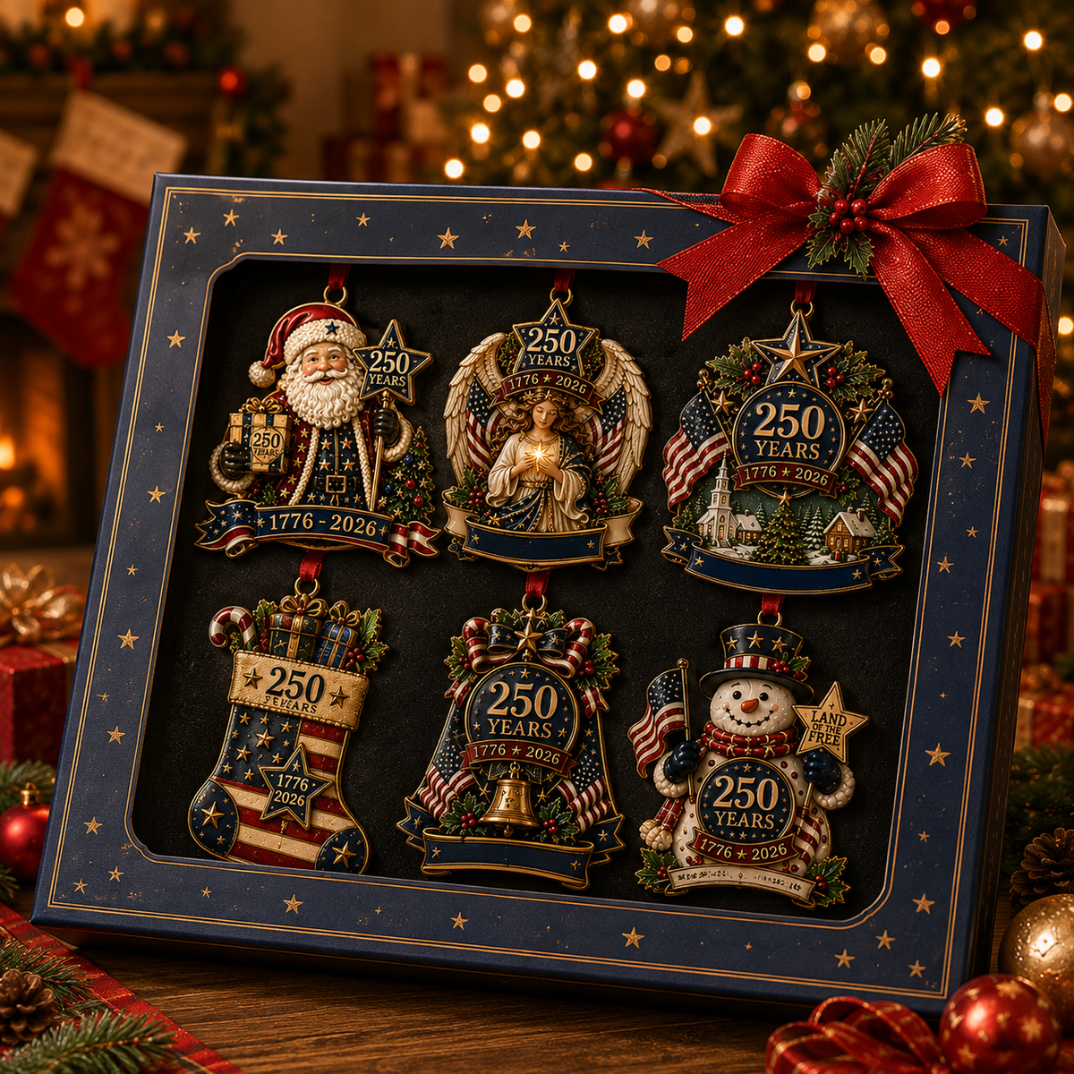 🎄2026 America 250 Years Christmas Ornament Collection✨