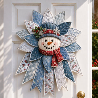 🎉Festive Quilted Christmas Door Hanging DIY Sewing Kit🎄