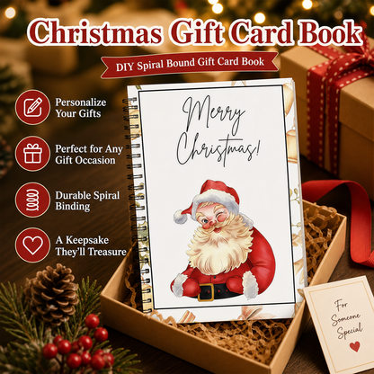 🌲2026 Christmas Early-Bird Sale | Christmas Gift Card Book 70% OFF — Only $16.99