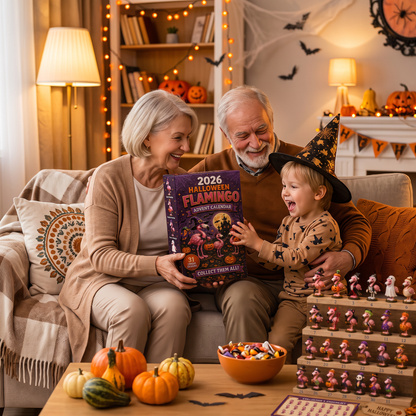 🦩 2026 Halloween Flamingo Advent Calendar – Every Day Brings New Surprises 🎃