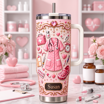 Personalized Nurse Tumbler / Nurse Appreciation Gift🎁