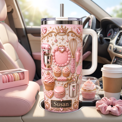 Personalized Baker Tumbler / Gift For Baking Lovers