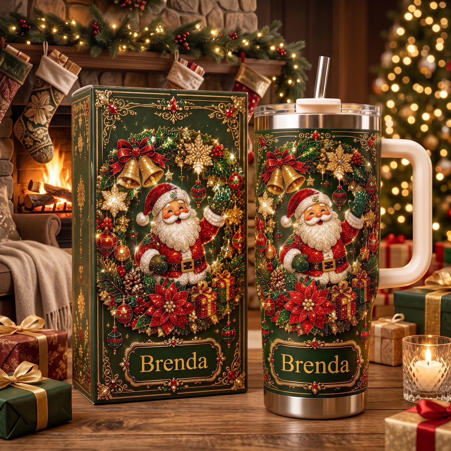 Personalized Christmas Tumbler