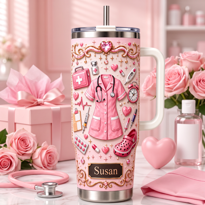 Personalized Nurse Tumbler / Nurse Appreciation Gift🎁